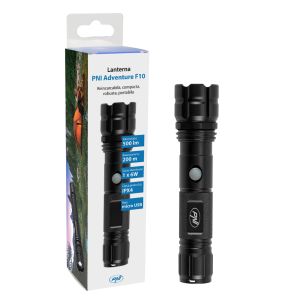 Lanterna PNI Adventure F10 din aluminiu cu led