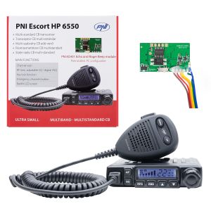 Statie radio CB PNI Escort HP 6550 cu PNI ECH01