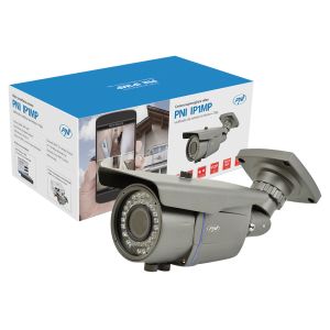 Camera supraveghere video PNI IP1MP 720p cu IP varifocala 2.8 - 12 mm de exterior