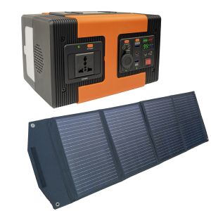 Power station PNI GreenHouse SP606 42Ah 537.6Wh 600W cu panou solar 80W