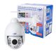 Camera supraveghere video PNI IP652W WiFi PTZ 1080p 2MP 5X Zoom optic H265 slot microSD Night Vision 50m IP66 Alarma det