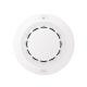 Senzor de fum wireless PNI SafeHouse HS262 compatibil cu aplicatia Tuya, alarma sonora