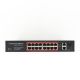 Switch POE PNI SWPOE162 cu 16 porturi POE si 2 porturi 1000Mbps