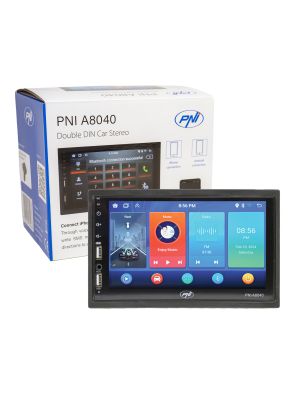 Multimedia player auto PNI A8040 cu Android 13, 2GB DDR3/ROM 32GB, ecran 7 inch, CarPlay, Android Auto, 2 x USB, BT