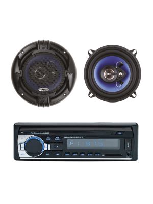 Pachet Radio MP3 player auto PNI Clementine 8428BT 4x45w + Difuzoare auto coaxiale PNI HiFi650