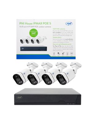 Kit supraveghere video POE PNI House IPMAX POE 5