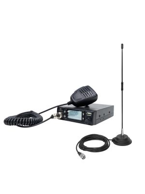 Pachet Statie radio CB PNI Escort HP 9700 USB si Antena CB PNI Extra 40 cu baza magnetica