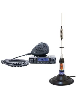 Pachet Statie radio CB PNI Escort HP 6500 ASQ + Antena CB PNI ML70