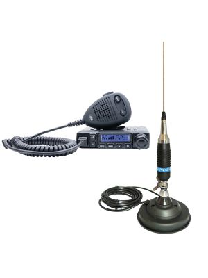 Pachet Statie radio CB PNI Escort HP 6500 ASQ + Antena CB PNI s9