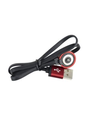 Cablu USB pentru incarcare lanterne PNI Adventure F75, cu contact magnetic, lungime 50 cm