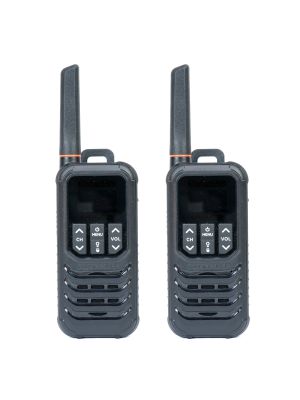 Statie radio portabila PNI PMR R80 PRO, set cu 2 buc, 0.5W