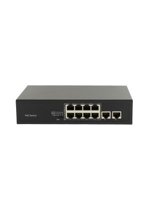 Switch POE PNI SWPOE182 cu 8 porturi POE si 2 porturi 100Mbps